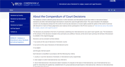 Desktop Screenshot of compendium.itcilo.org