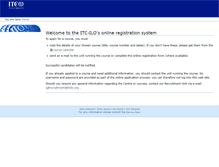 Tablet Screenshot of intranetp.itcilo.org